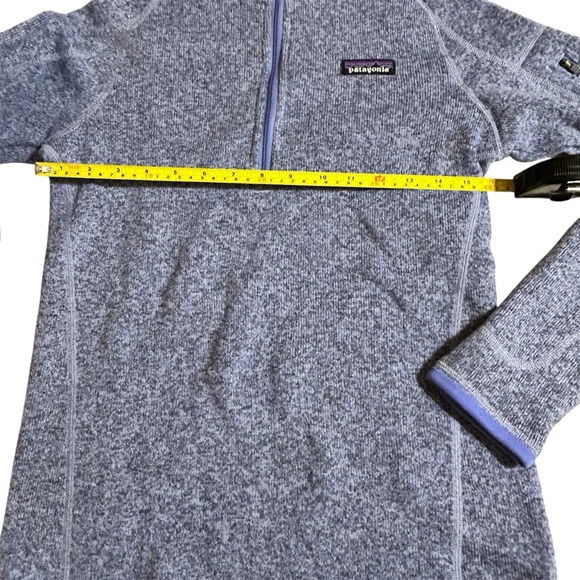 Patagonia Better Sweater‎  1/4 Zip Fleece Pullover purple lilac women’s xs - Picture 3 of 7